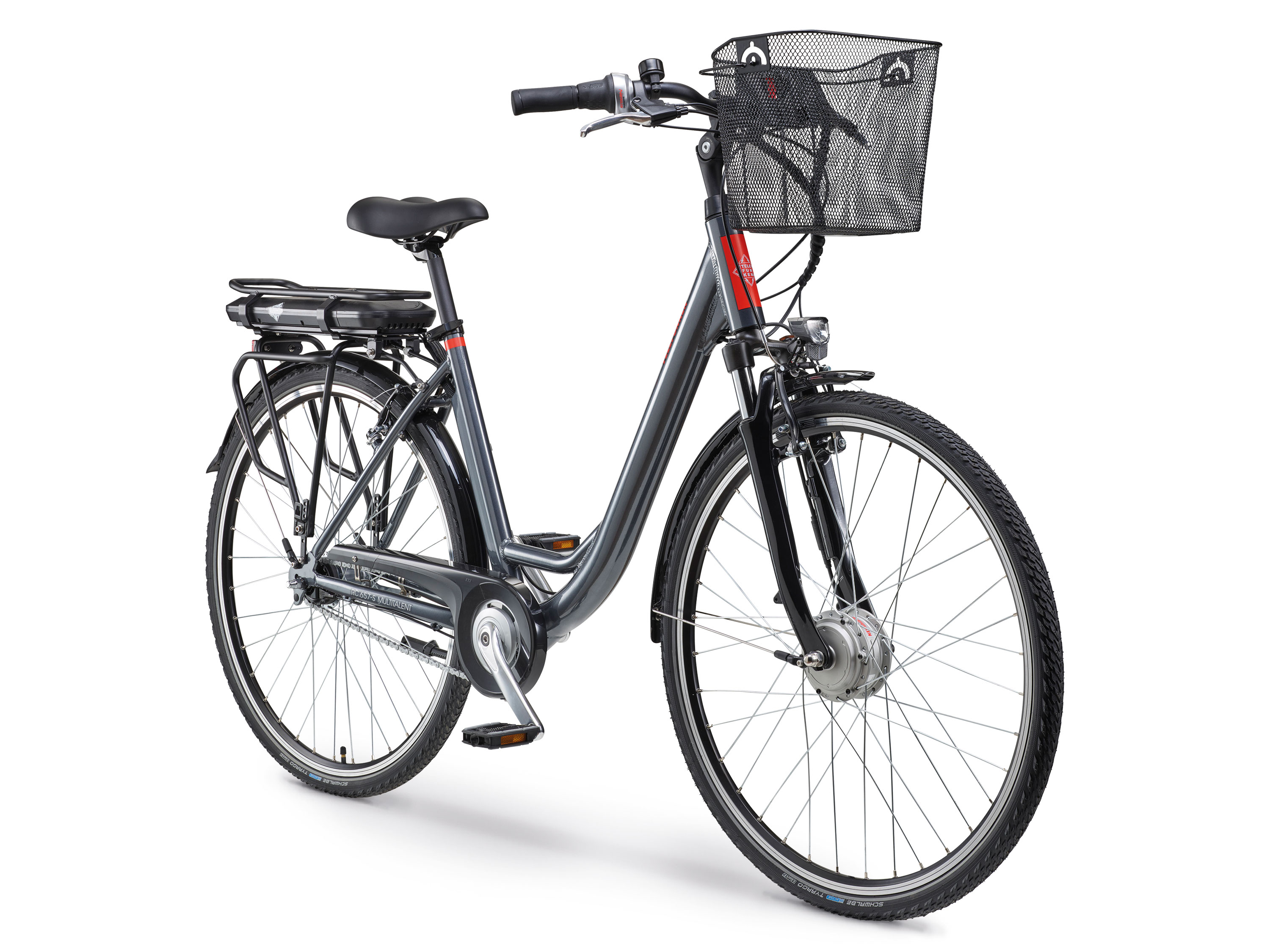 TELEFUNKEN E-bike City Multitalent RC657-S 28" (Antraciet)