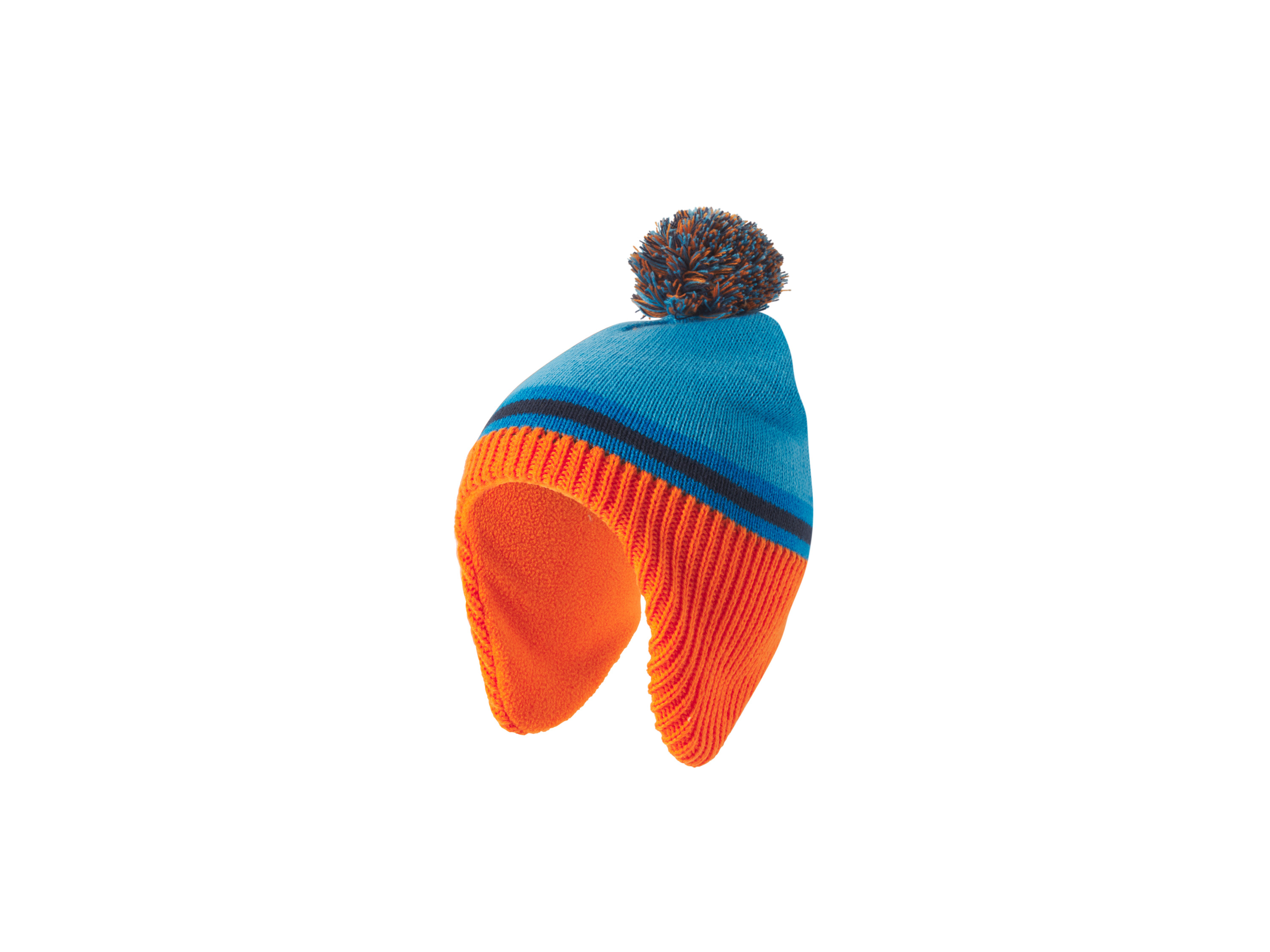 CRIVIT Gebreide kinder muts (98/110, Blauw)