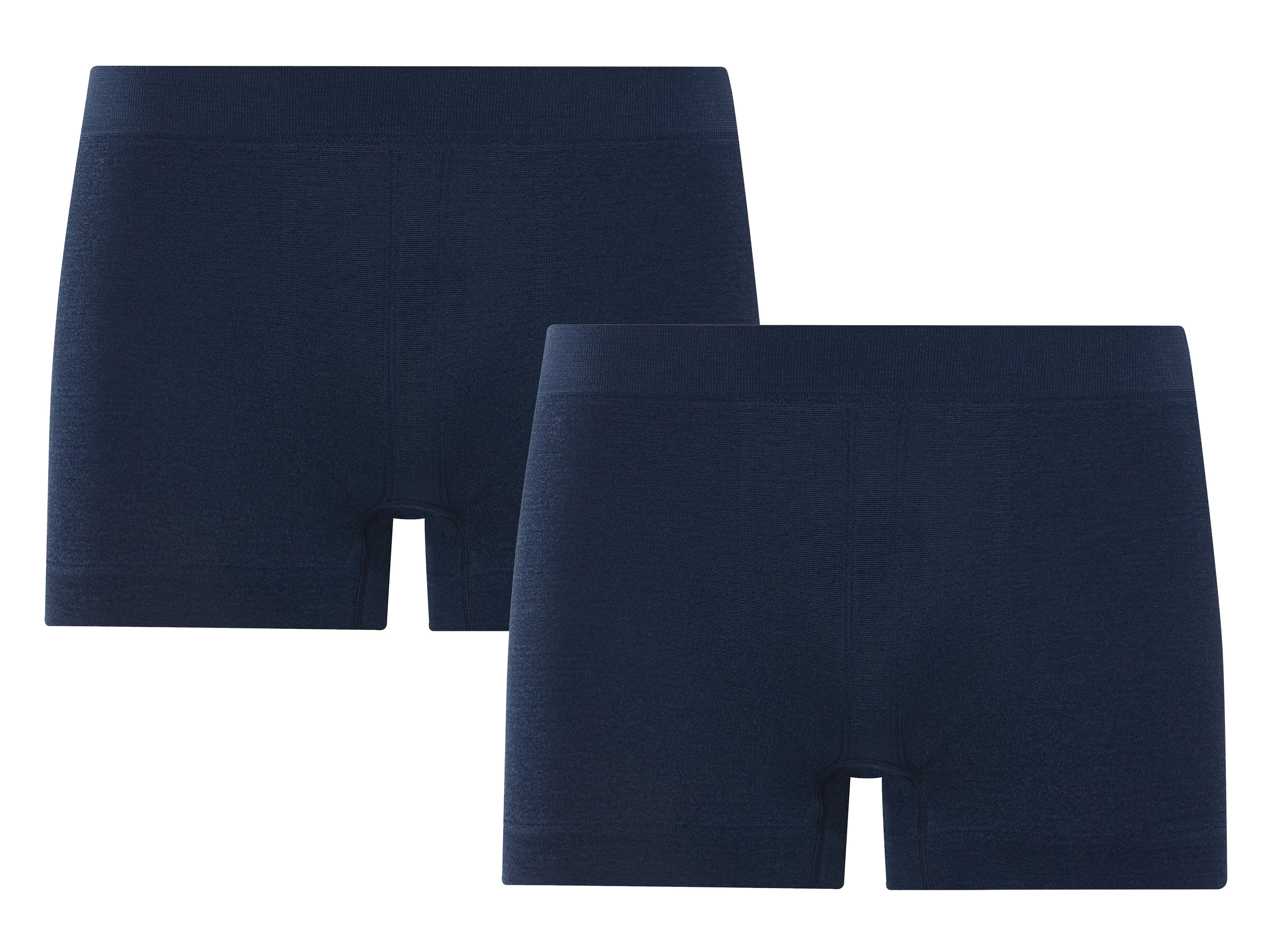 LIVERGY Heren boxershorts 2 stuks (XL, Marineblauw)