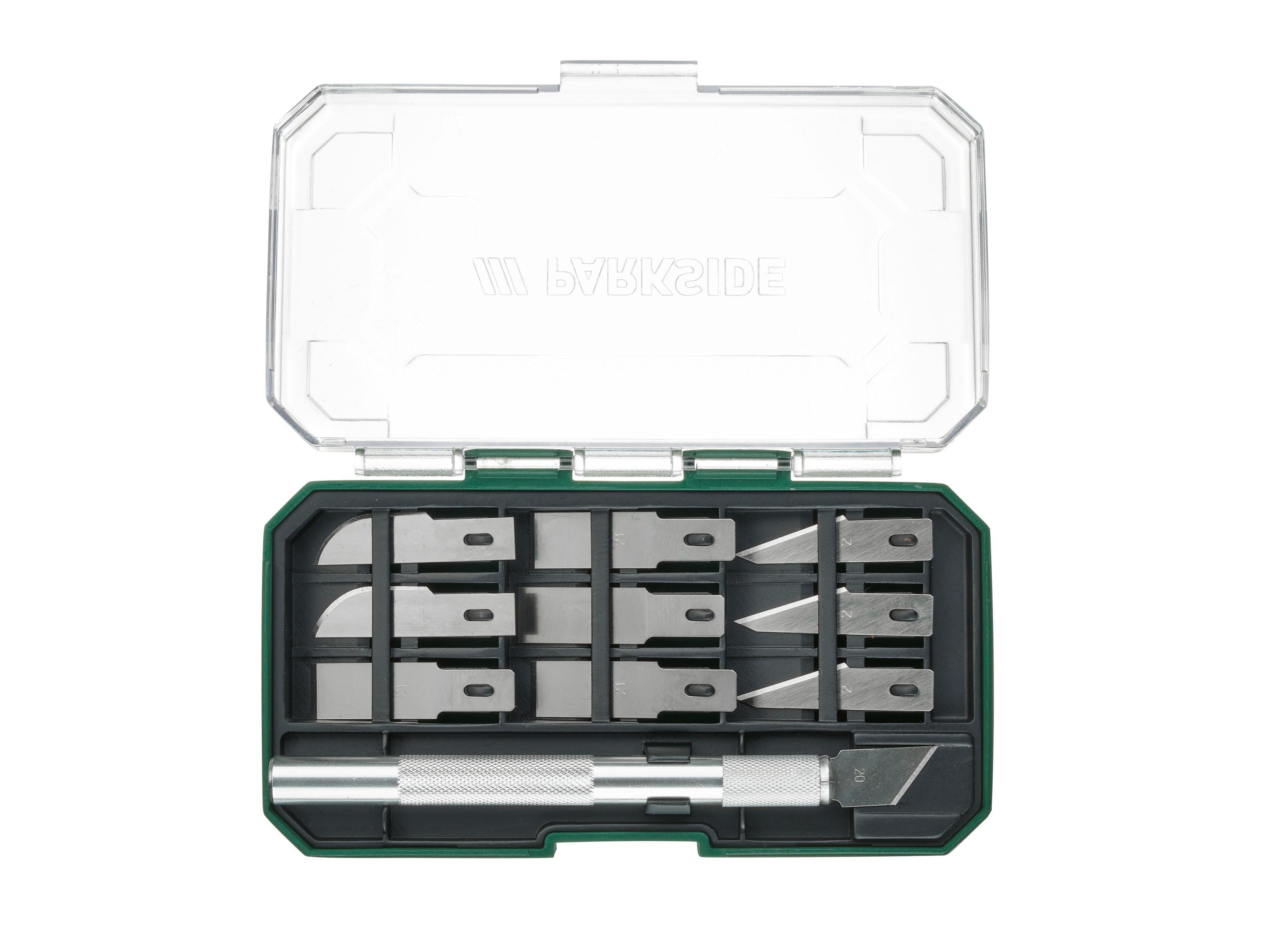 PARKSIDE Precisiemes- / ratel- / precisieschroevendraaier- / precisiedopsleutel- / smartphone-reparatieset (Precisie hobbymes)