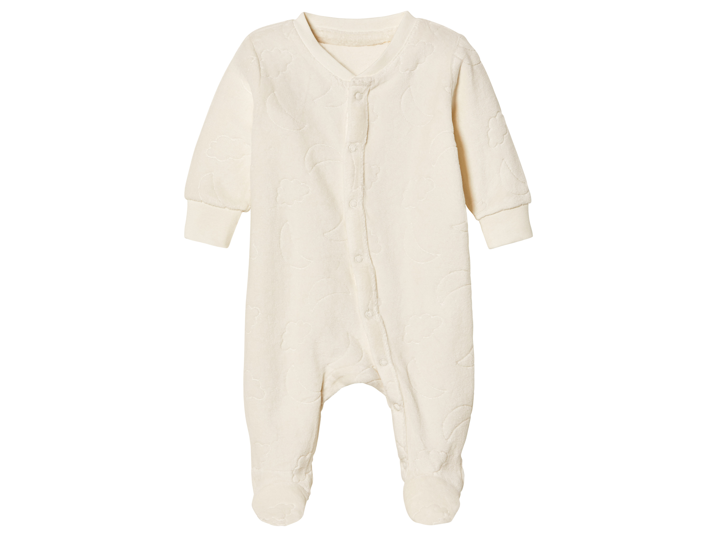 lupilu Baby slaapoverall (74/80, Wit)