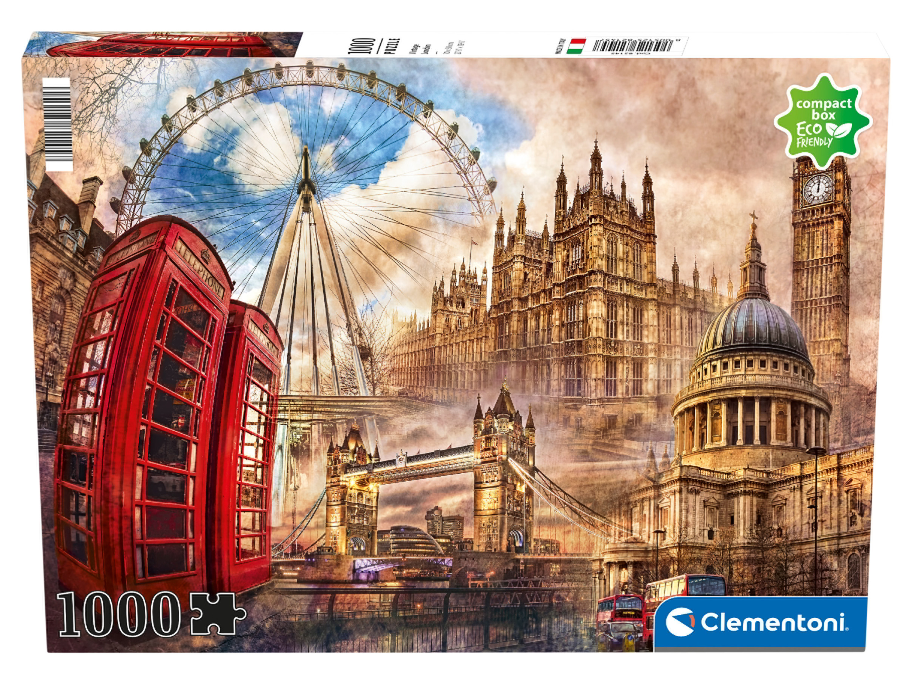 Clementoni Puzzel (Londen wijnoogst)