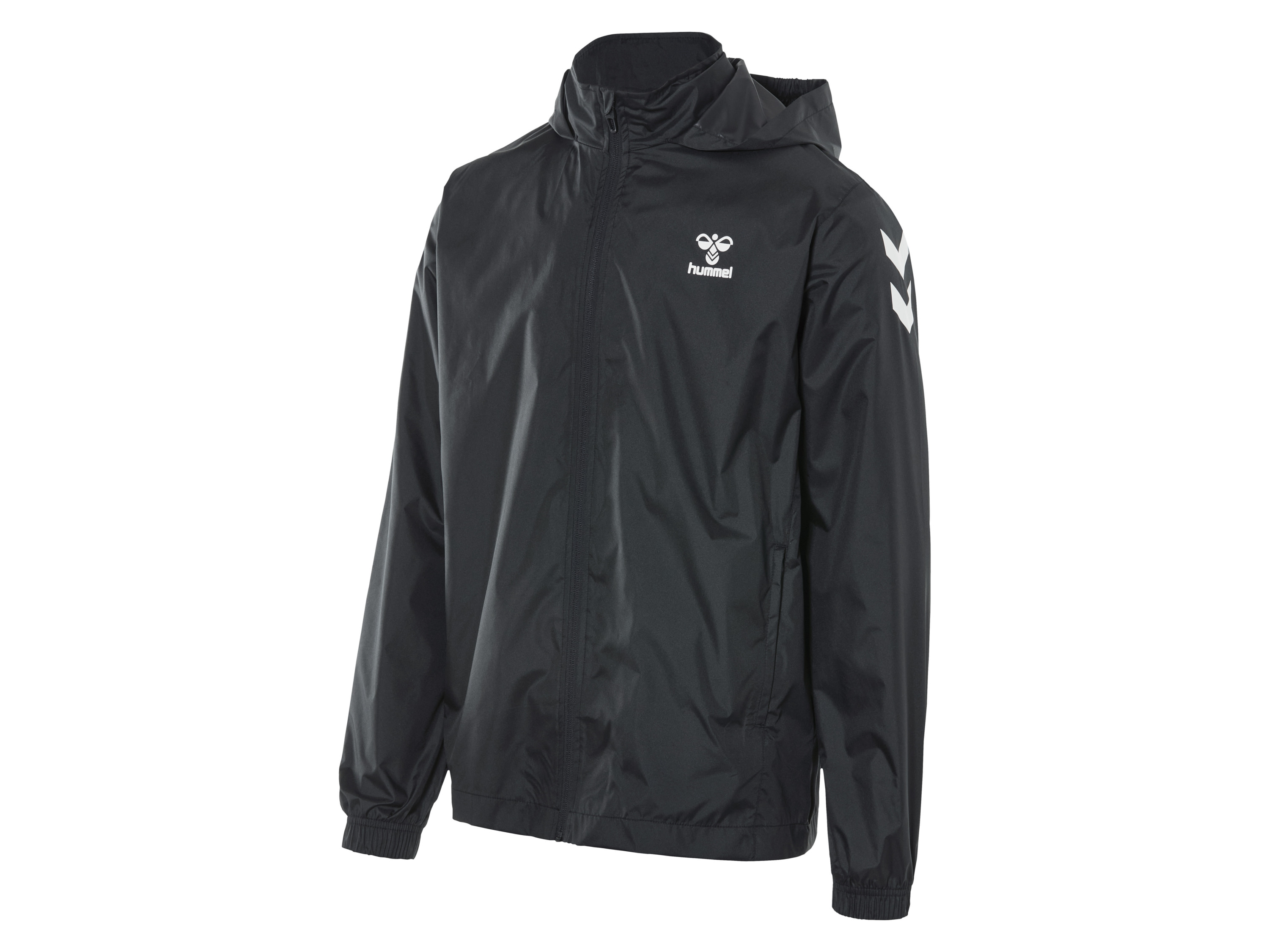 Hummel Herren All Weather Jas (M, zwart)