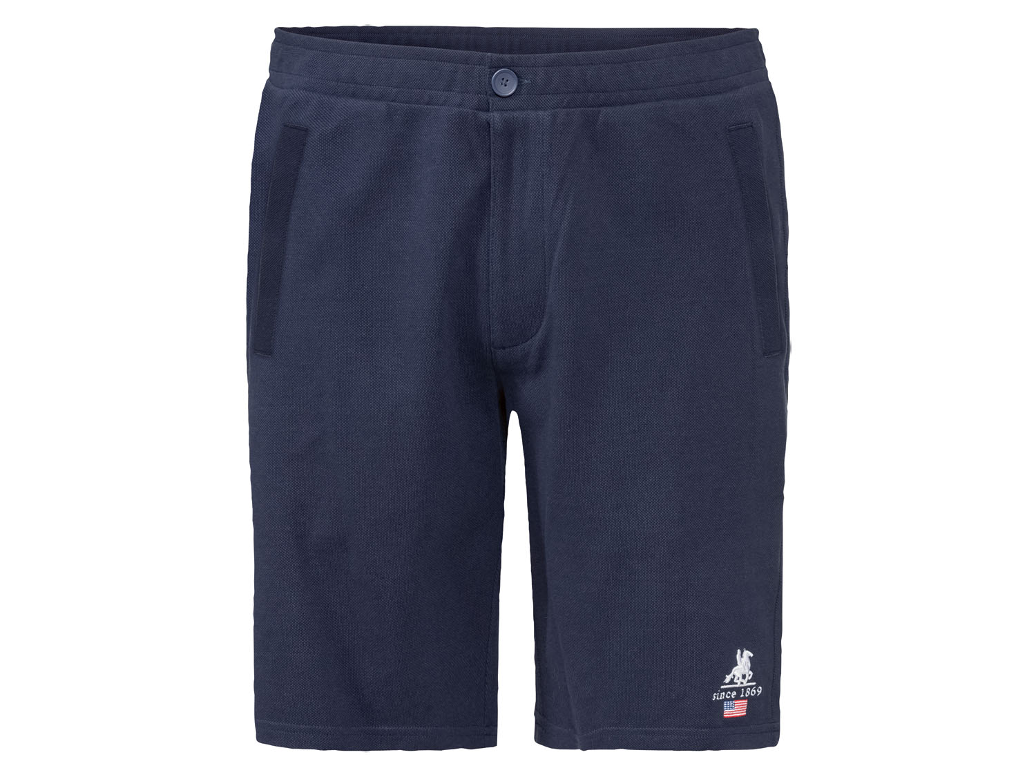 LIVERGY Heren bermuda (52, Marineblauw)