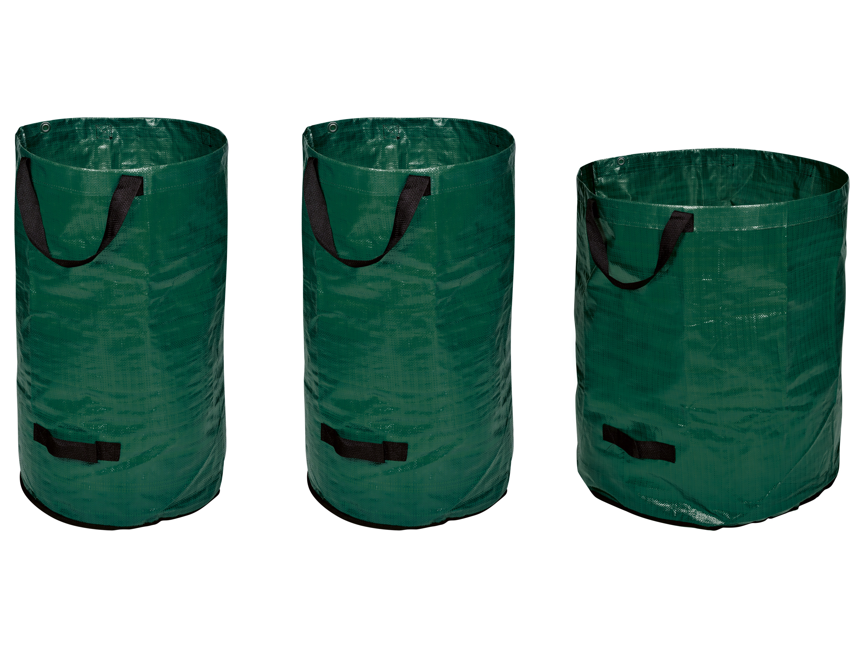 PARKSIDE Tuin afvalzak opvouwbaar (rond opvouwbaar 275l en 2x 125l)