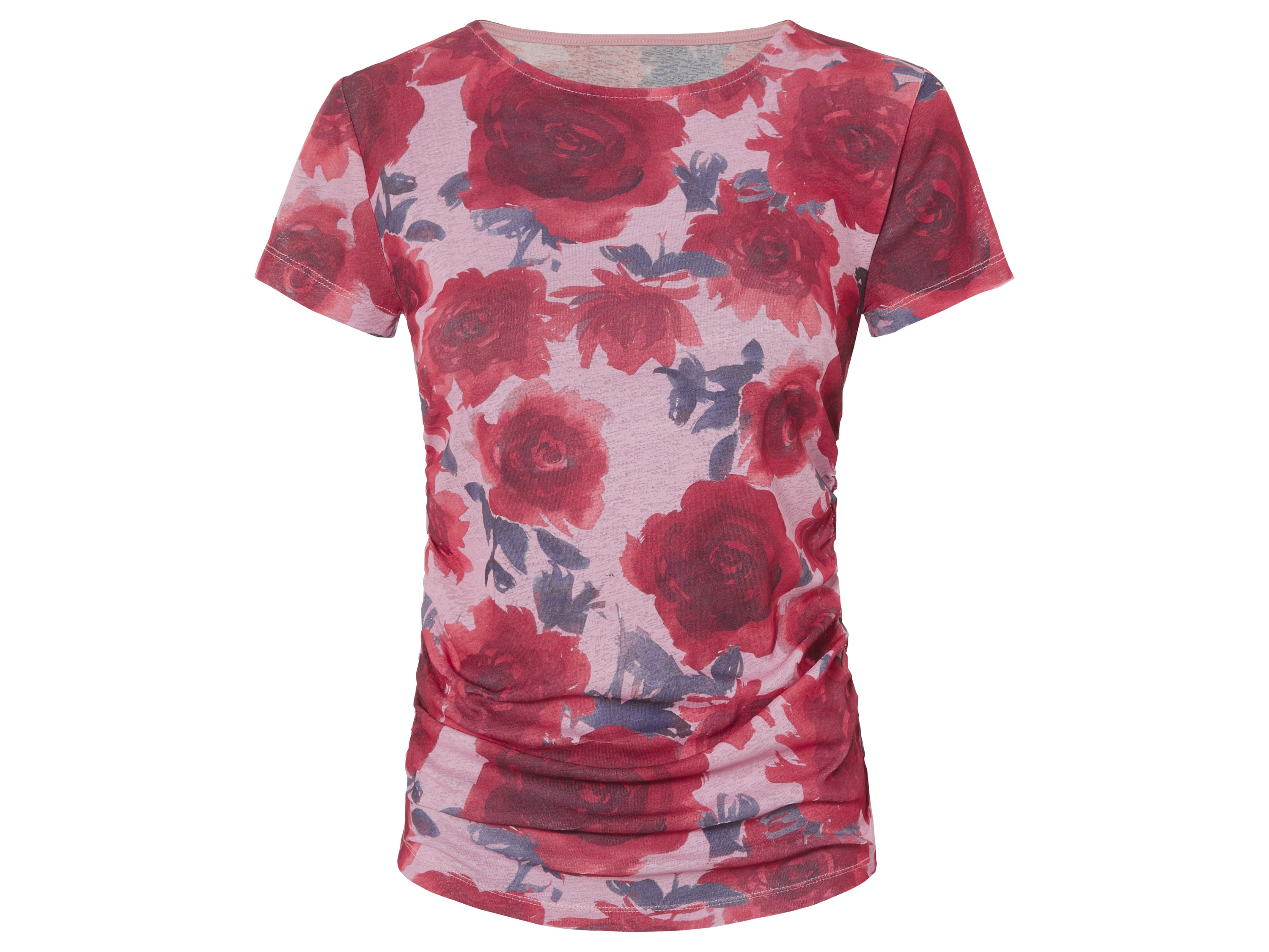 esmara Dames T-shirt (XS (32/34), Roze/rood)