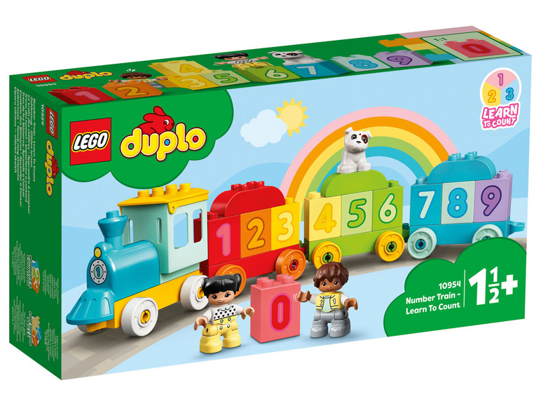 Ga naar volledige schermweergave: LEGO® DUPLO® Getallentrein - afbeelding 1