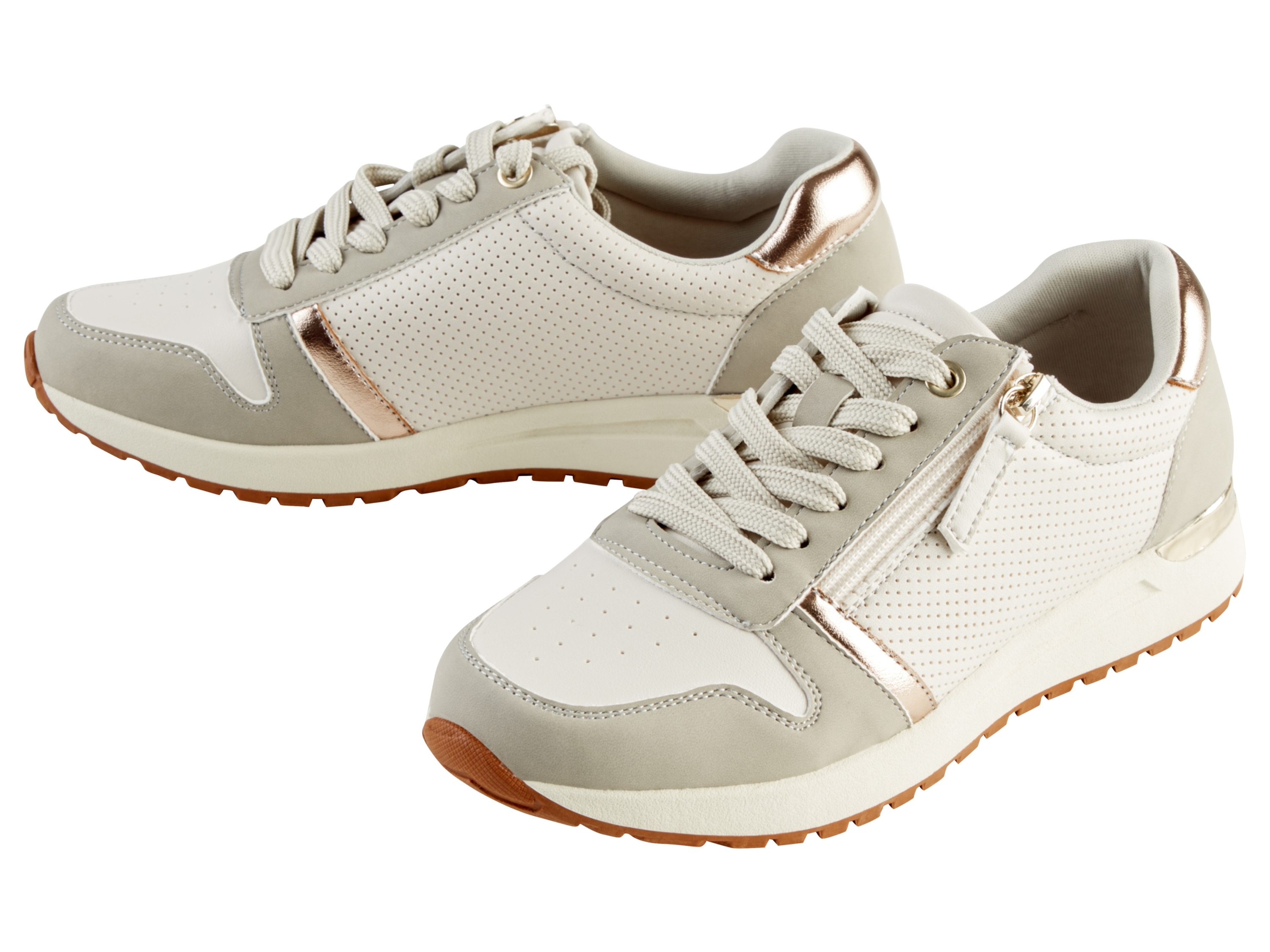 esmara Dames sneakers (37, Beige)