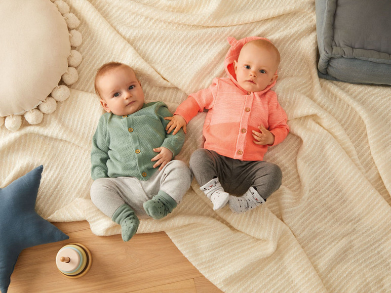 Ga naar volledige schermweergave: lupilu® Gebreid baby vest - afbeelding 4