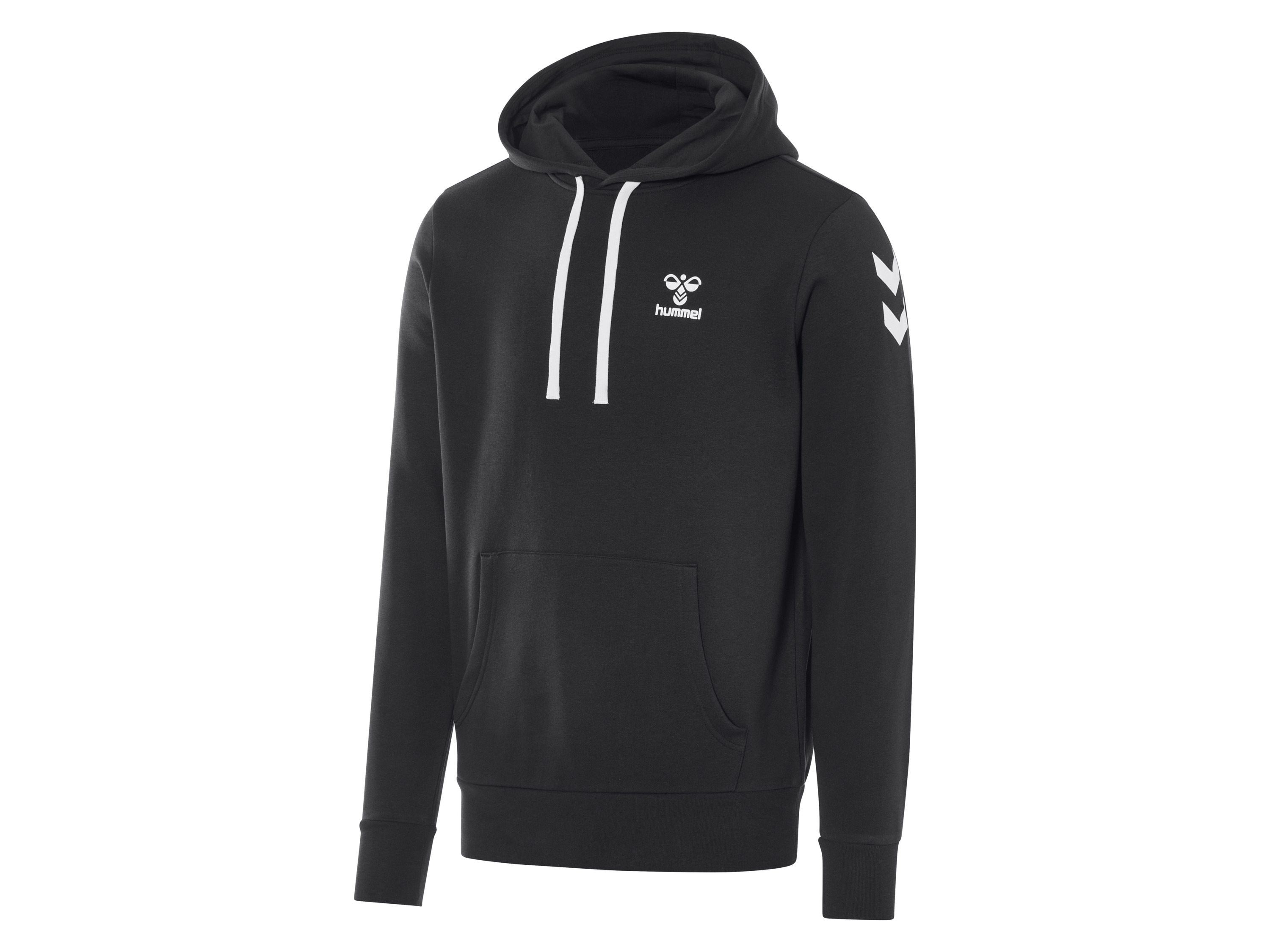 Hummel Heren hoodie (XL, Zwart)