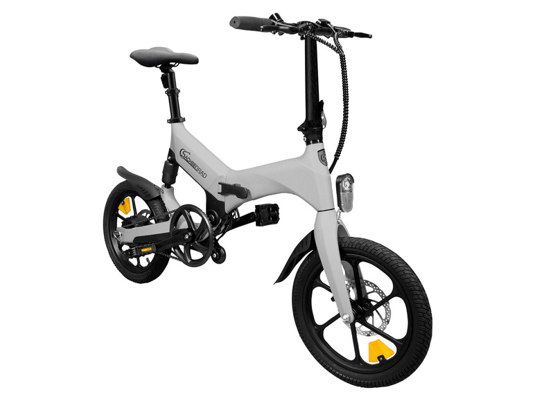 Ga naar volledige schermweergave: SachsenRad E-Folding Race Bike F12 ZILVER - afbeelding 8