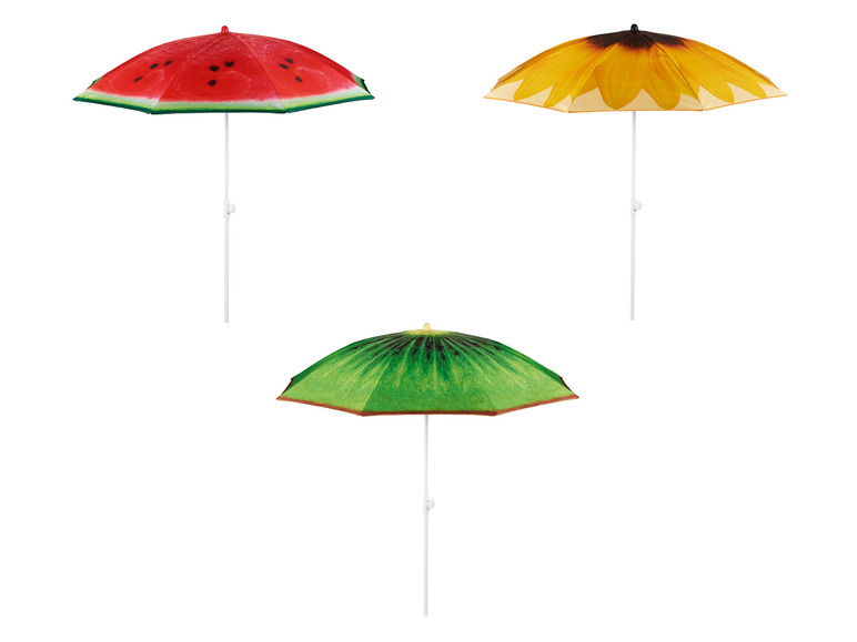 Ga naar volledige schermweergave: LIVARNO home Parasol Ø 160 cm - afbeelding 1