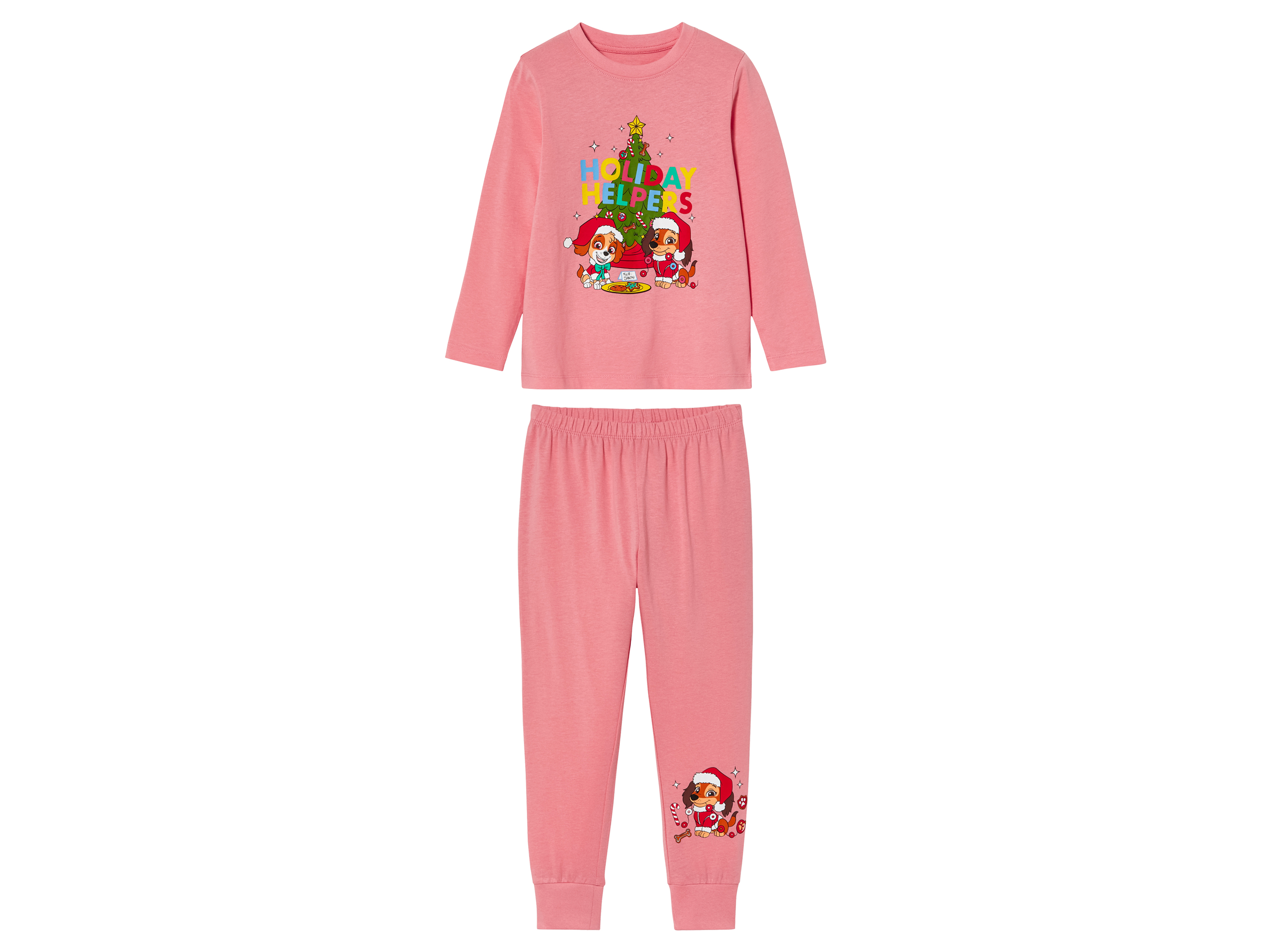 Meisjes pyjama (122/128, Roze)