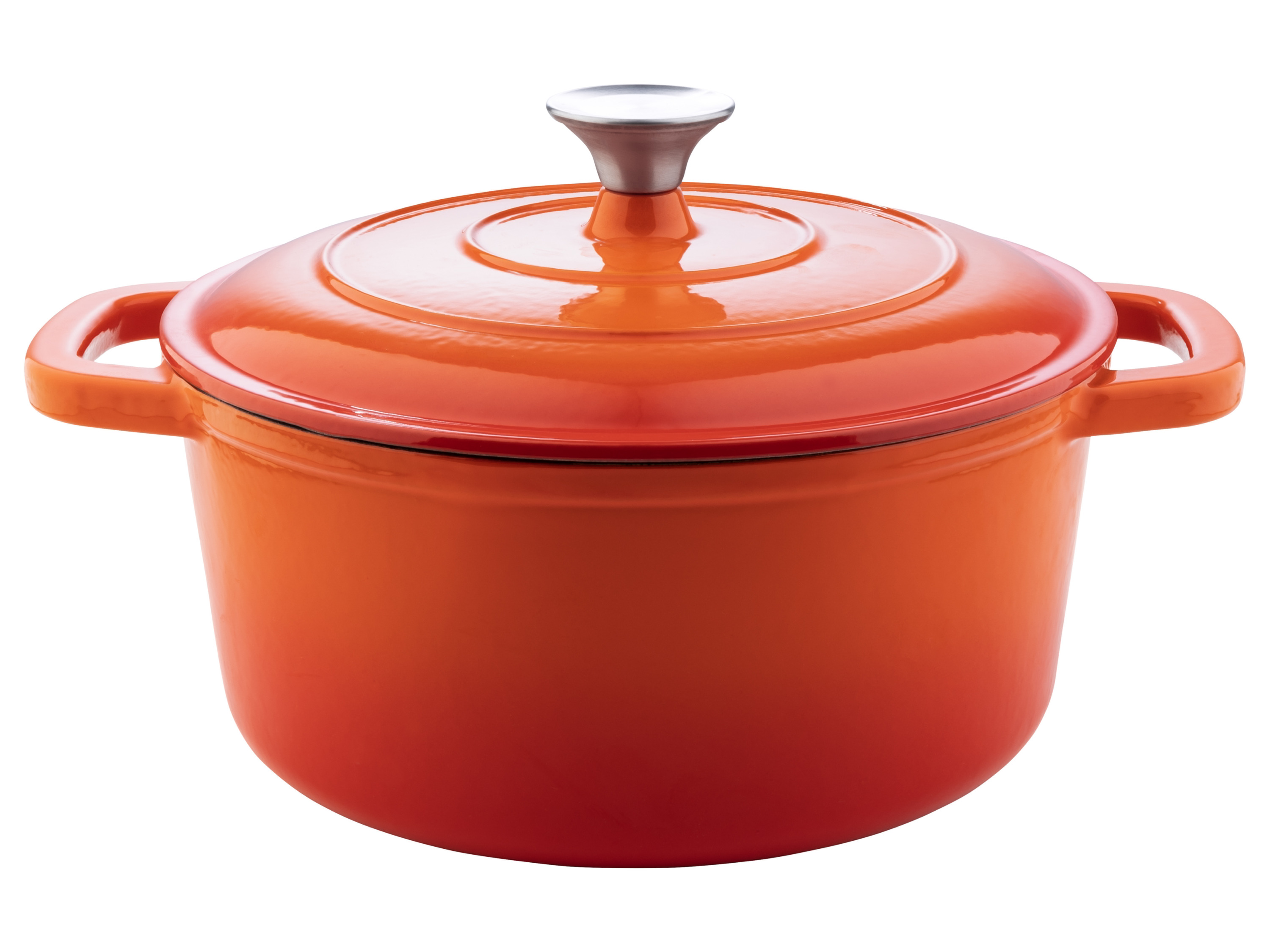 LIVARNO home Gietijzeren pan, 4 l (Oranje)