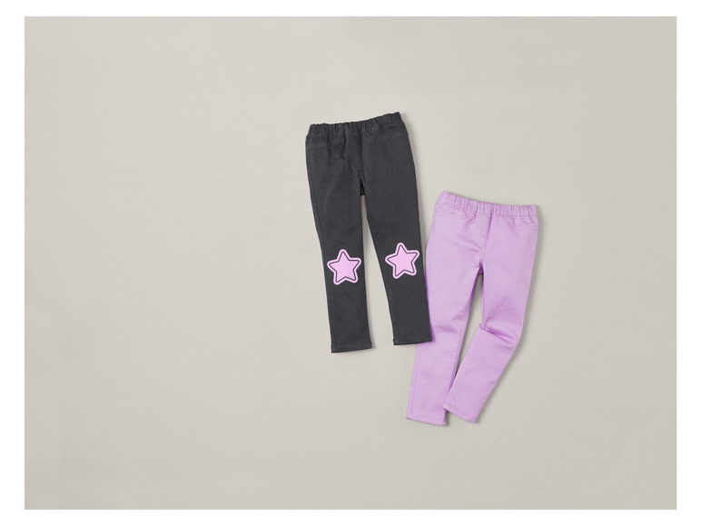 Ga naar volledige schermweergave: lupilu® 2 paar kinder leggings - afbeelding 3