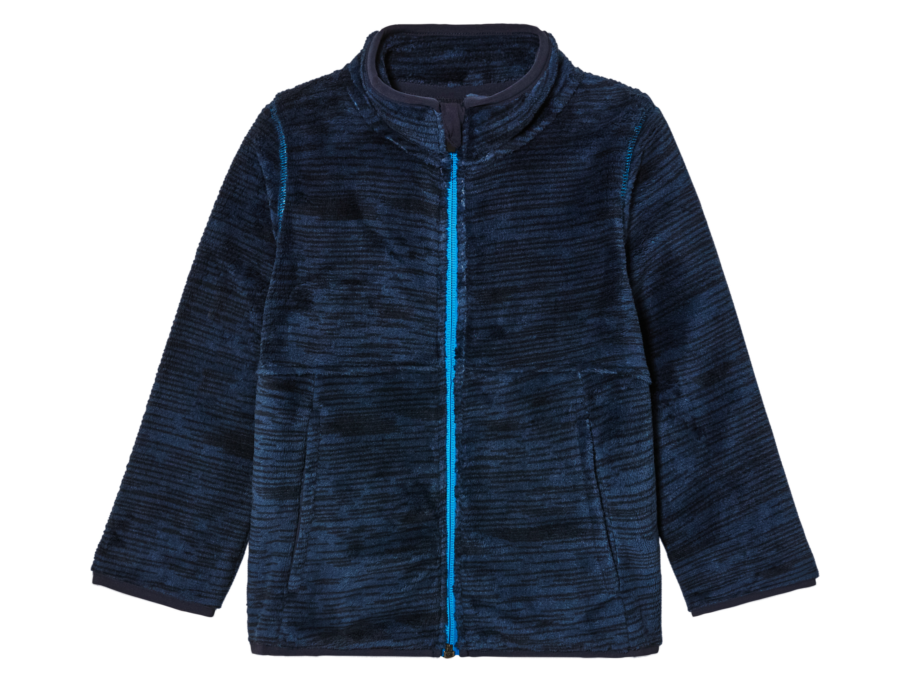 lupilu Kinder fleecejack (122/128, Blauw)