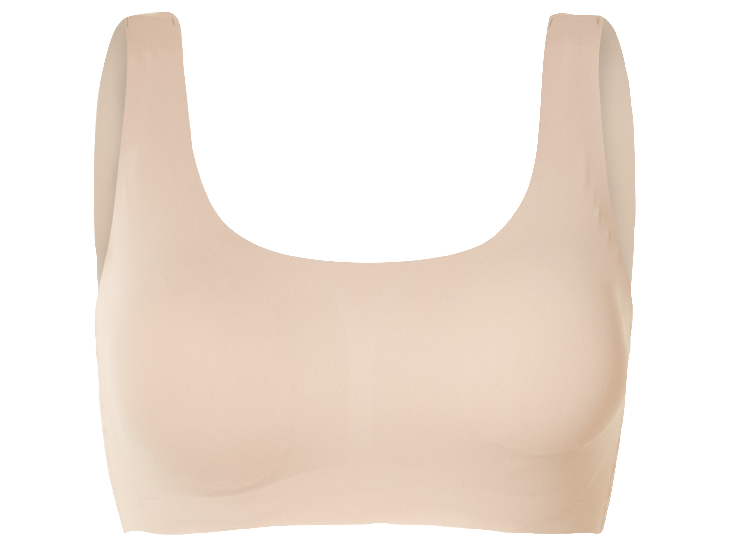 esmara Dames lasercut-BH (L (44/46), Crème)