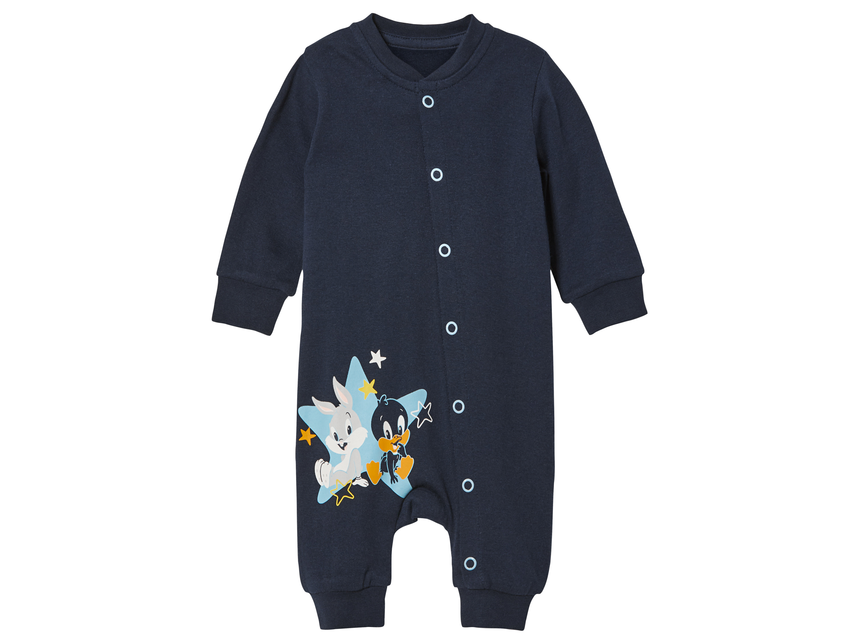 Baby slaapoverall (86/92, Marineblauw)