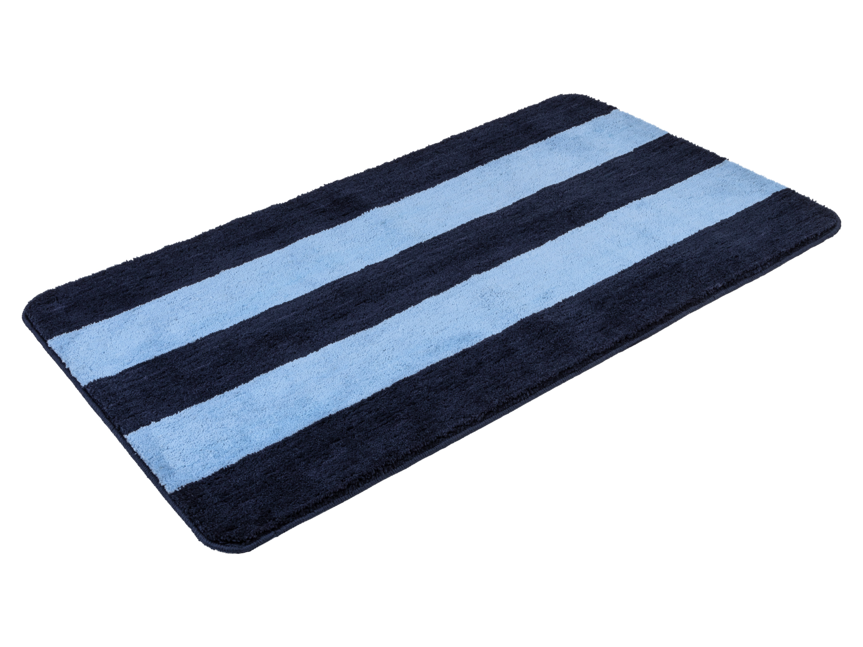 LIVARNO home Badmat 70 x 120 cm (Donkerblauw-lichtblauw)