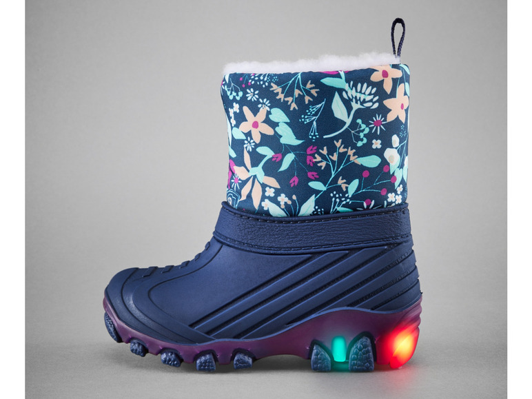 Ga naar volledige schermweergave: lupilu® Meisjes snowboots met LED-licht - afbeelding 3