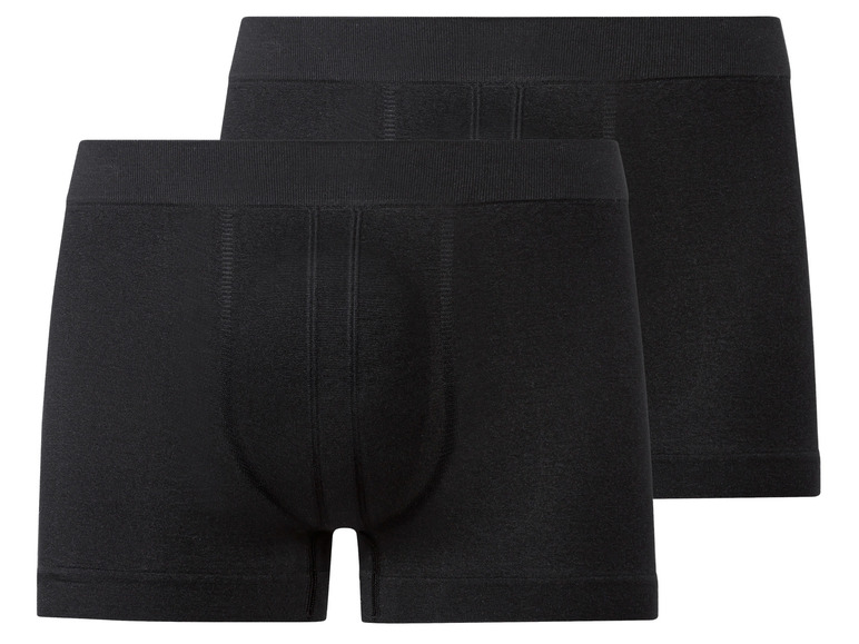 2 heren boxers (XL, Zwart)