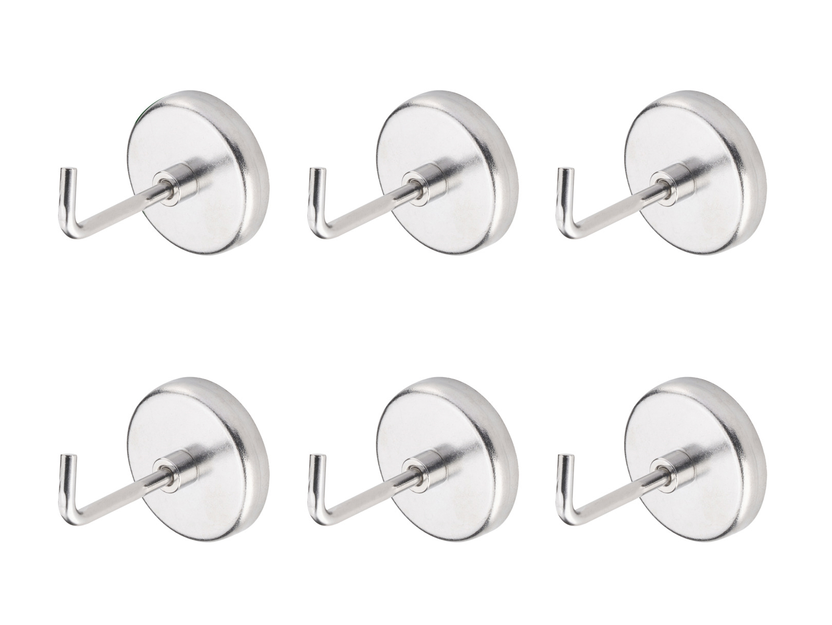 PARKSIDE Magnetische hakenset (36 mm haken, set van 6)