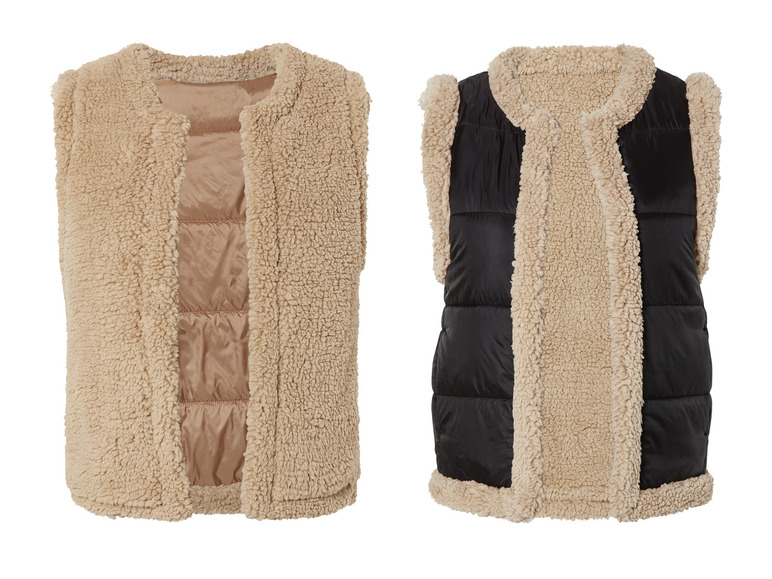 Ga naar volledige schermweergave: esmara® Dames sherpa-vest - afbeelding 1