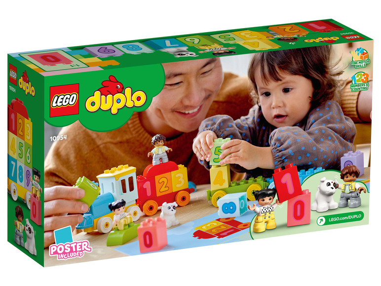 Ga naar volledige schermweergave: LEGO® DUPLO® Getallentrein - afbeelding 2