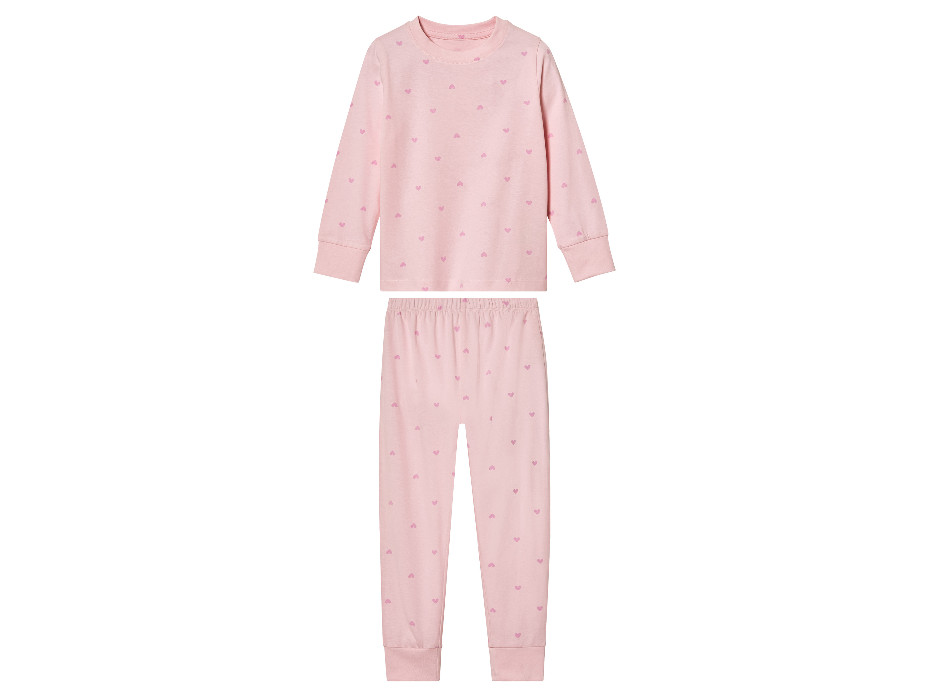 lupilu Kinder pyjama (122/128, Lichtroze)