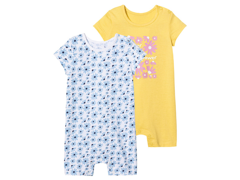 Ga naar volledige schermweergave: lupilu® 2 baby playsuits - afbeelding 8