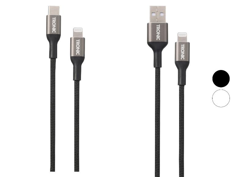 Ga naar volledige schermweergave: TRONIC® USB naar Lightning laadkabel - afbeelding 1