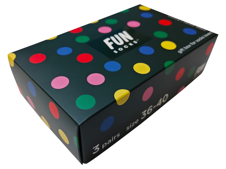 Ga naar volledige schermweergave: Fun Socks 3 paar sokken - afbeelding 11