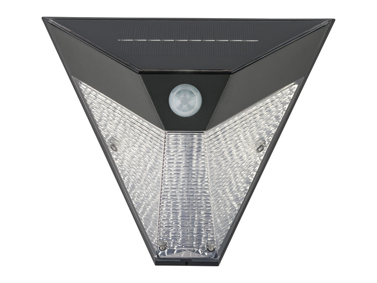 LIVARNO home LED solar-wandlamp (Trapezium, antraciet)