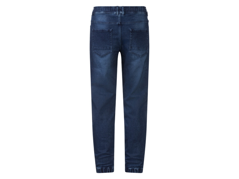 Ga naar volledige schermweergave: LIVERGY® Heren denim joggers relaxed fit - afbeelding 3