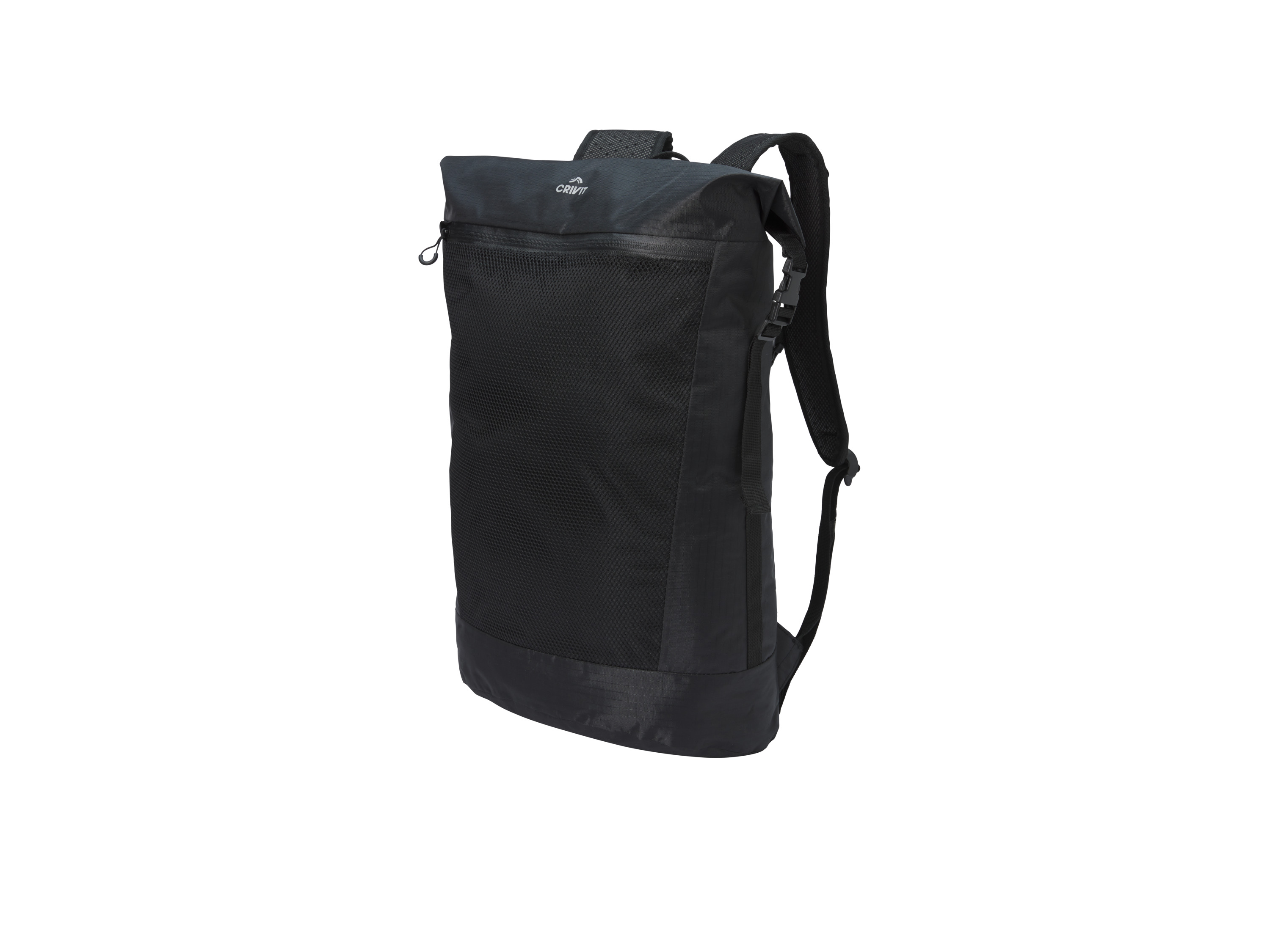 CRIVIT Wandelrugzak 20 l (Waterdichte rugzak zwart)