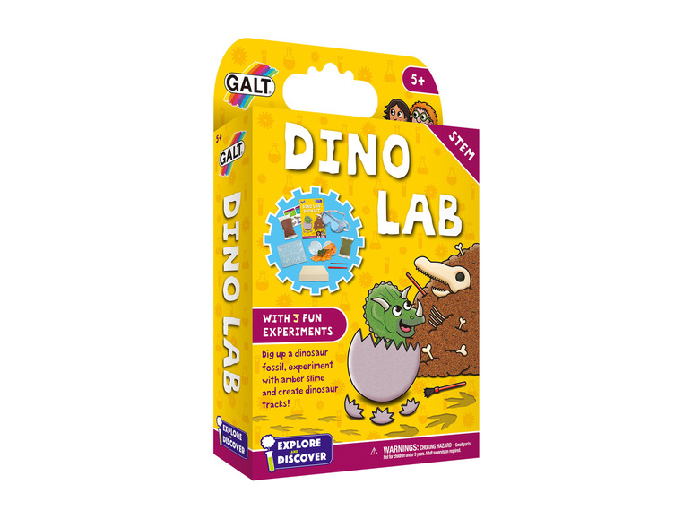 Galt Wetenschapskit, met labboek (Dinosaurus)