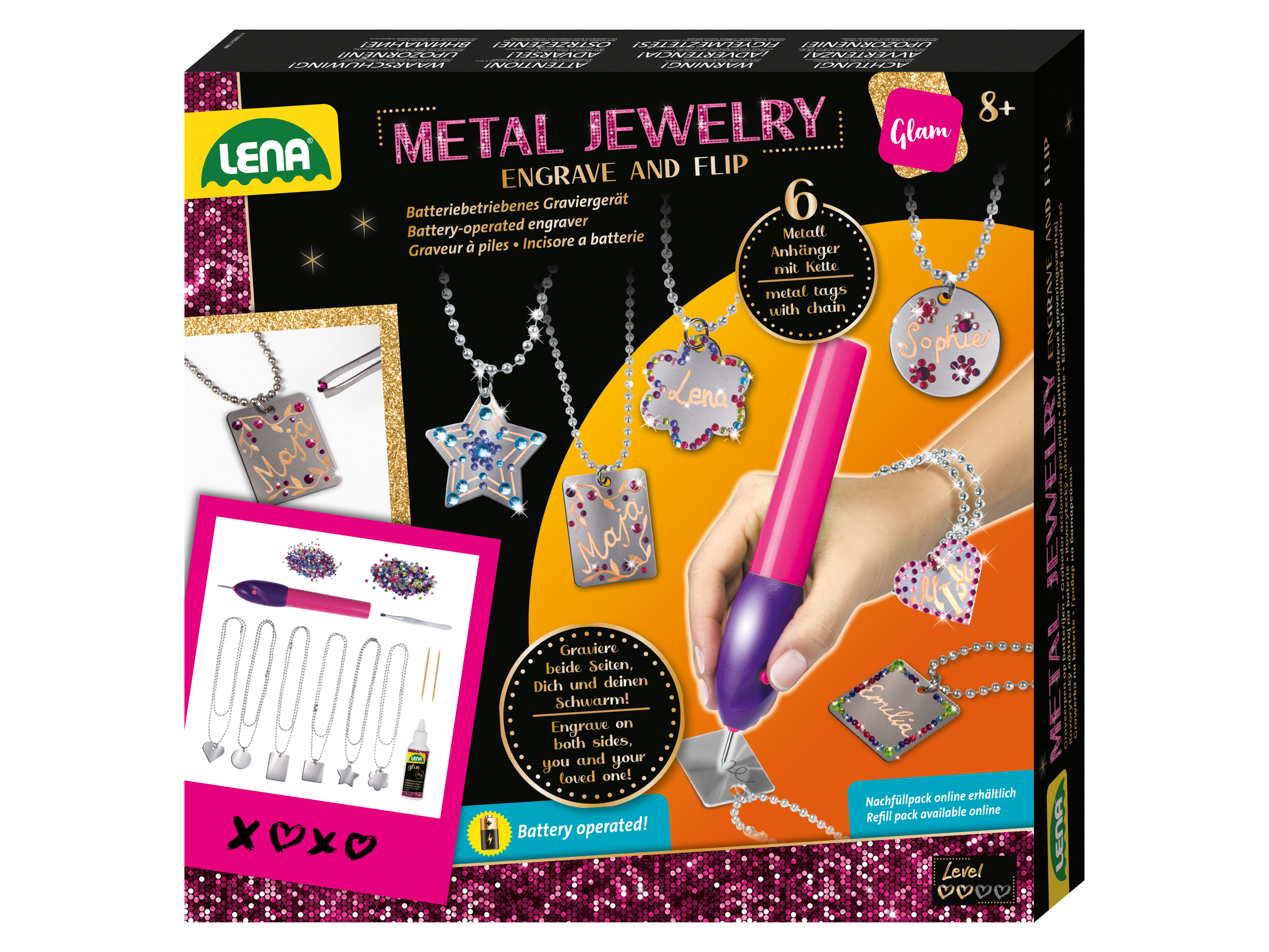 LENA Metalen Sieraden