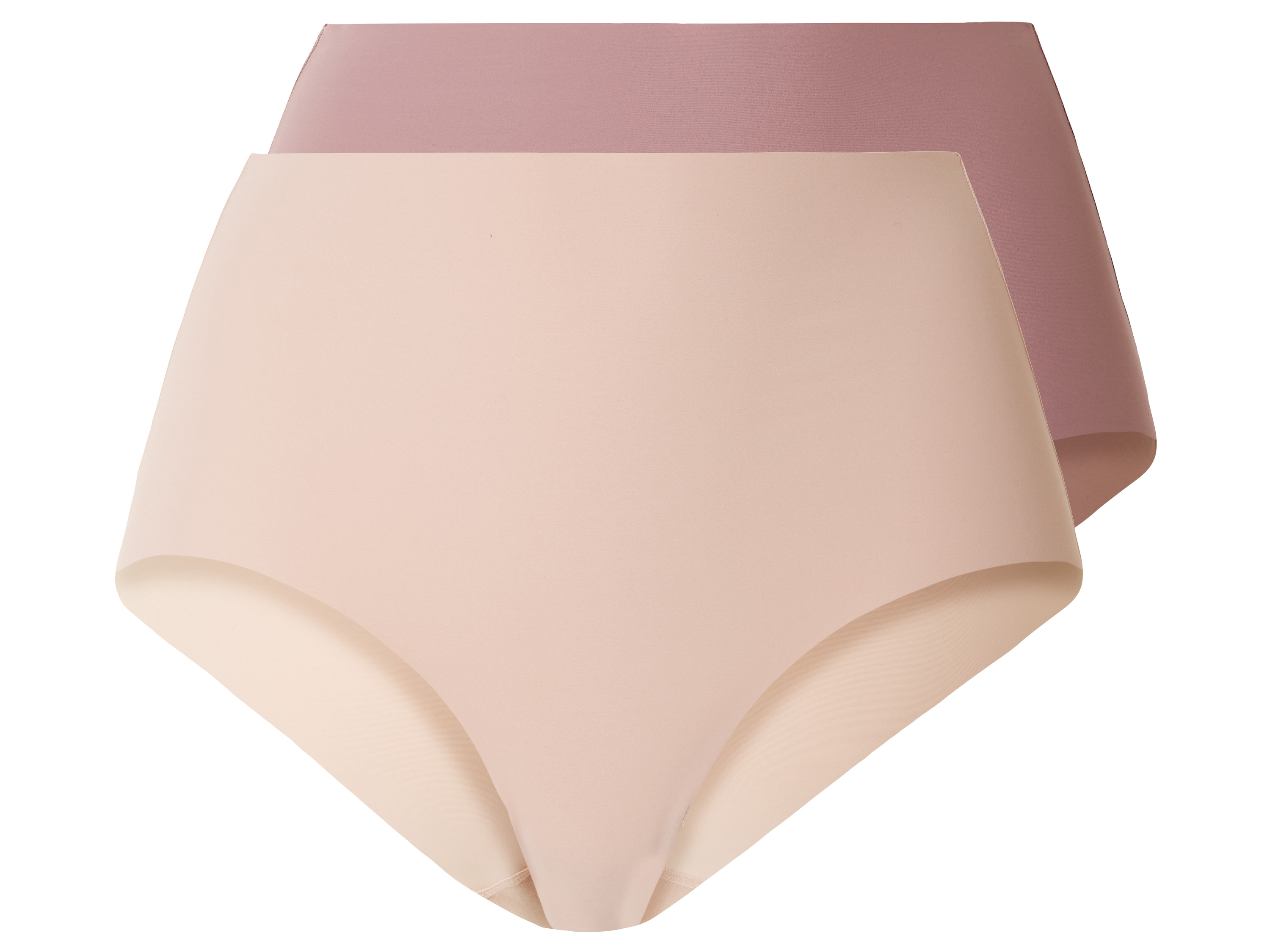 esmara 2 dames lasercut buik-weg-slips (S (36-38), Roze/lichtroze)