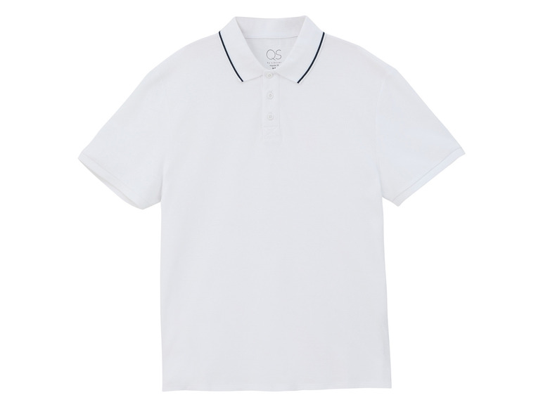 QS by s.Oliver Heren poloshirt (XL, Wit)