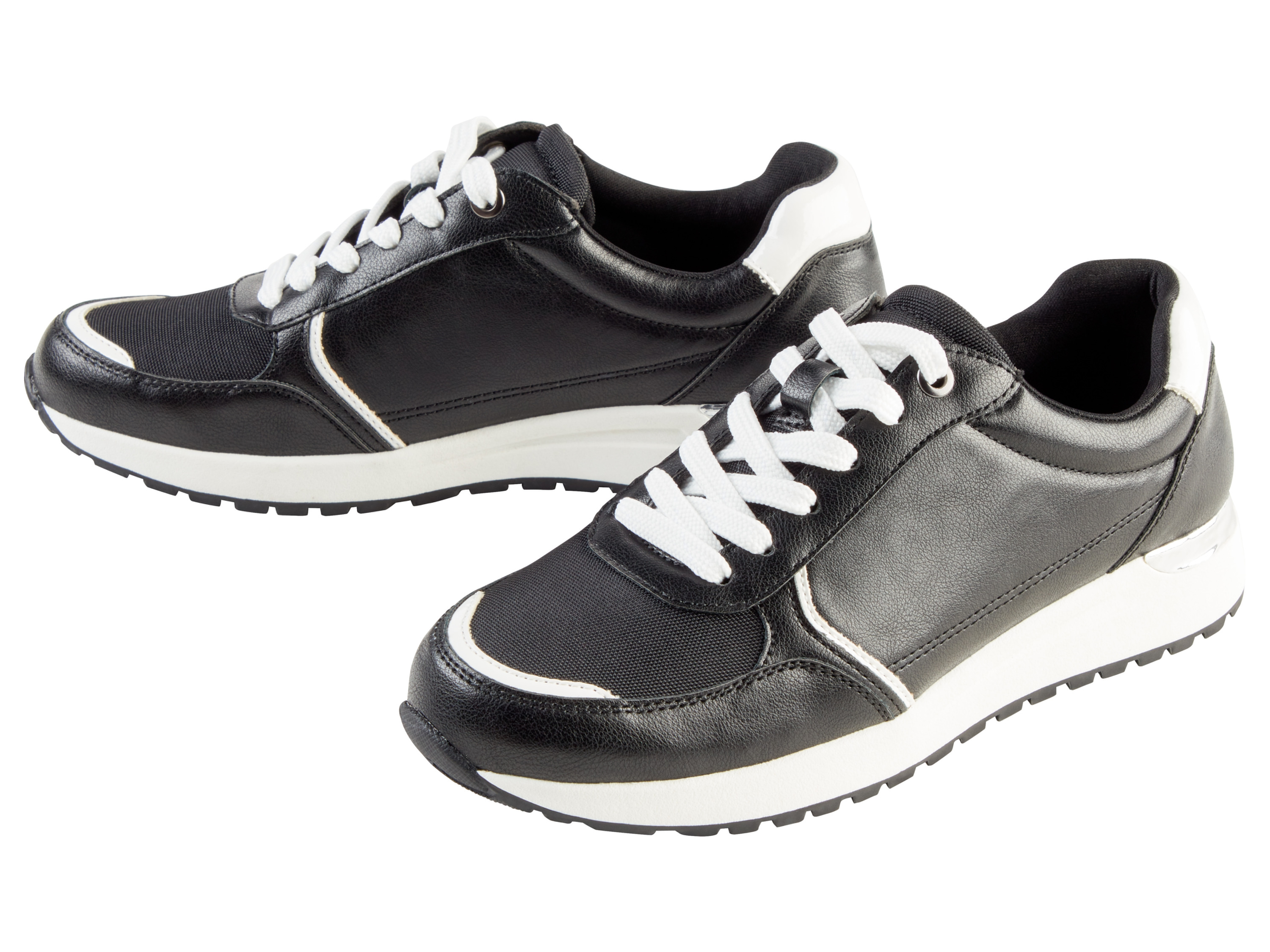 esmara Dames sneakers (41, Zwart)