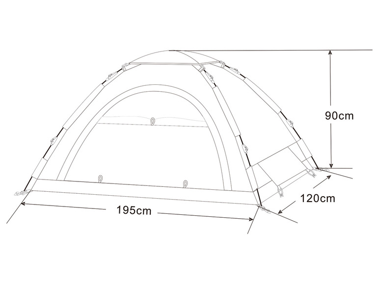 Ga naar volledige schermweergave: Rocktrail Tent Easy Set-Up - afbeelding 8