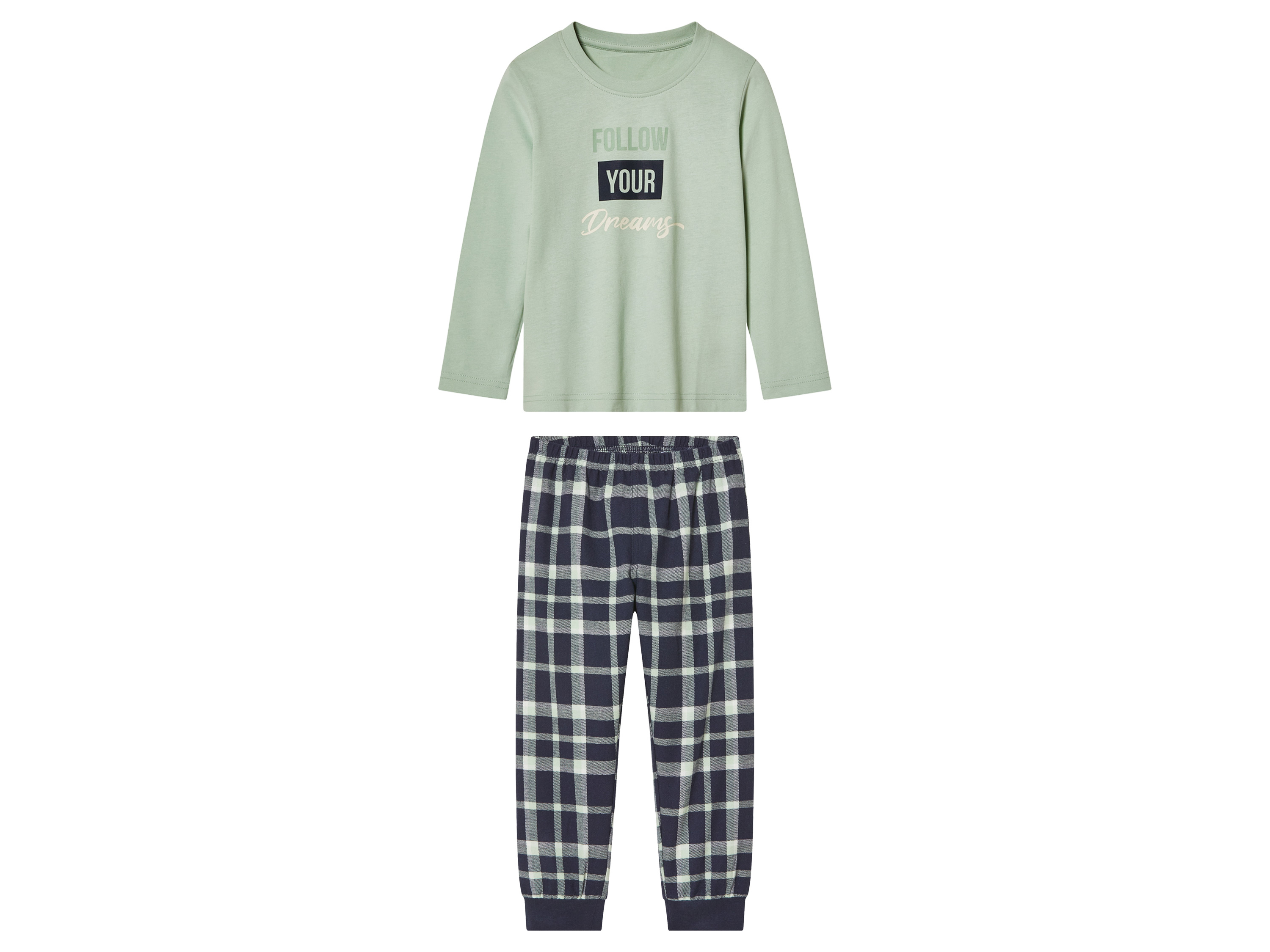 lupilu Kinder pyjama (98/104, Groen)