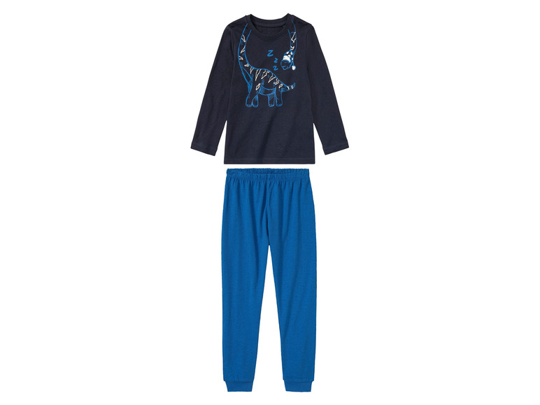 lupilu Kinder pyjama (98/104, Donkerblauw/blauw)
