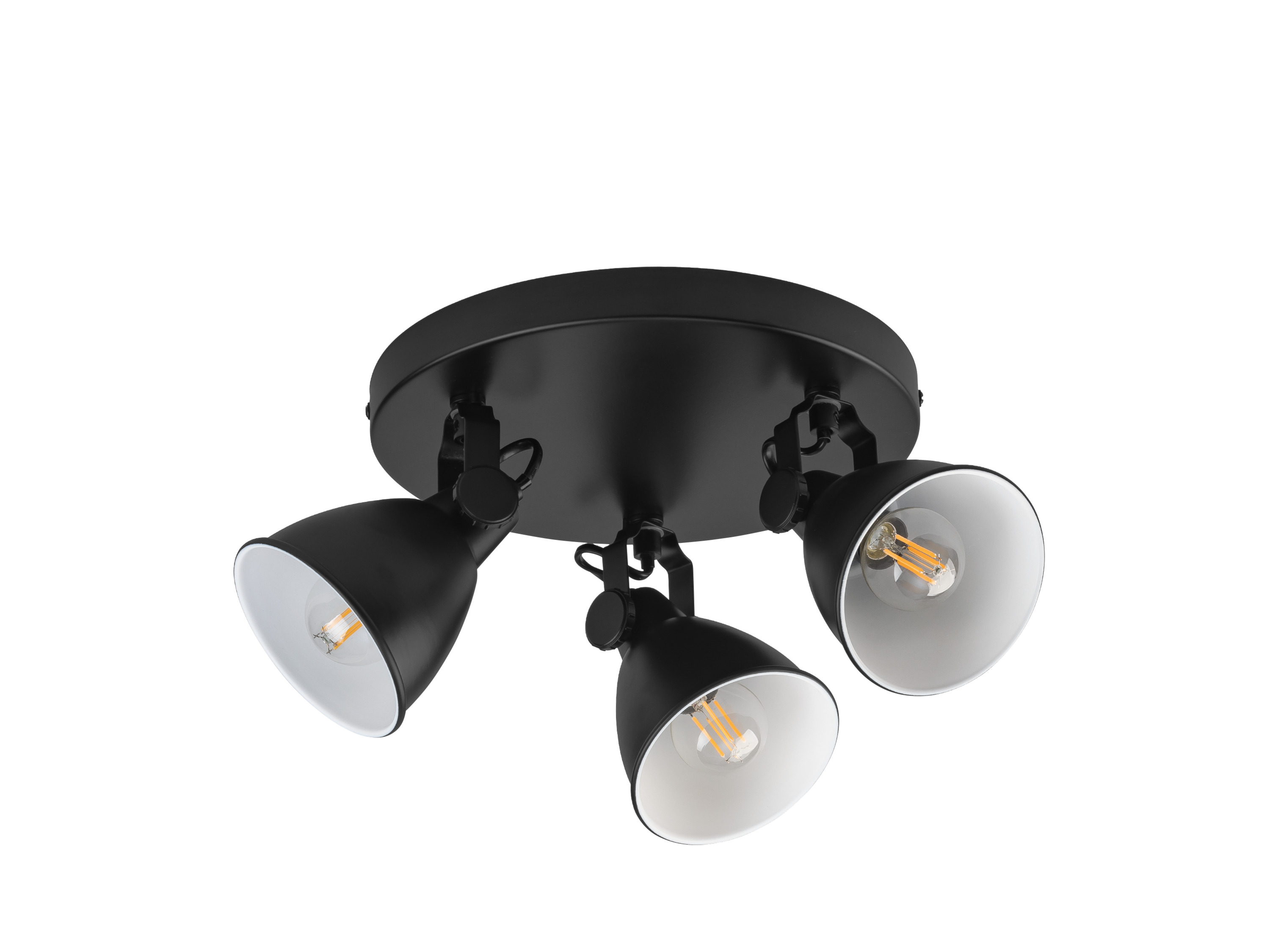 LIVARNO home LED-plafondlamp met draaibare spots (Plafondspots, Zwart)