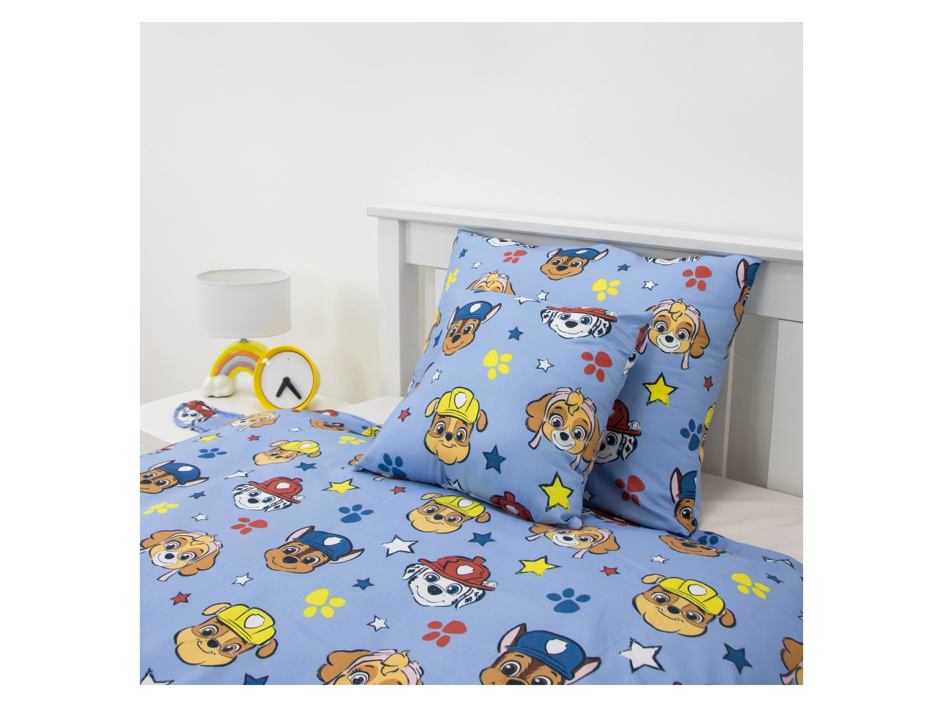 Kinderbeddengoedset 140 x 200 cm (Paw Patrol blauw)