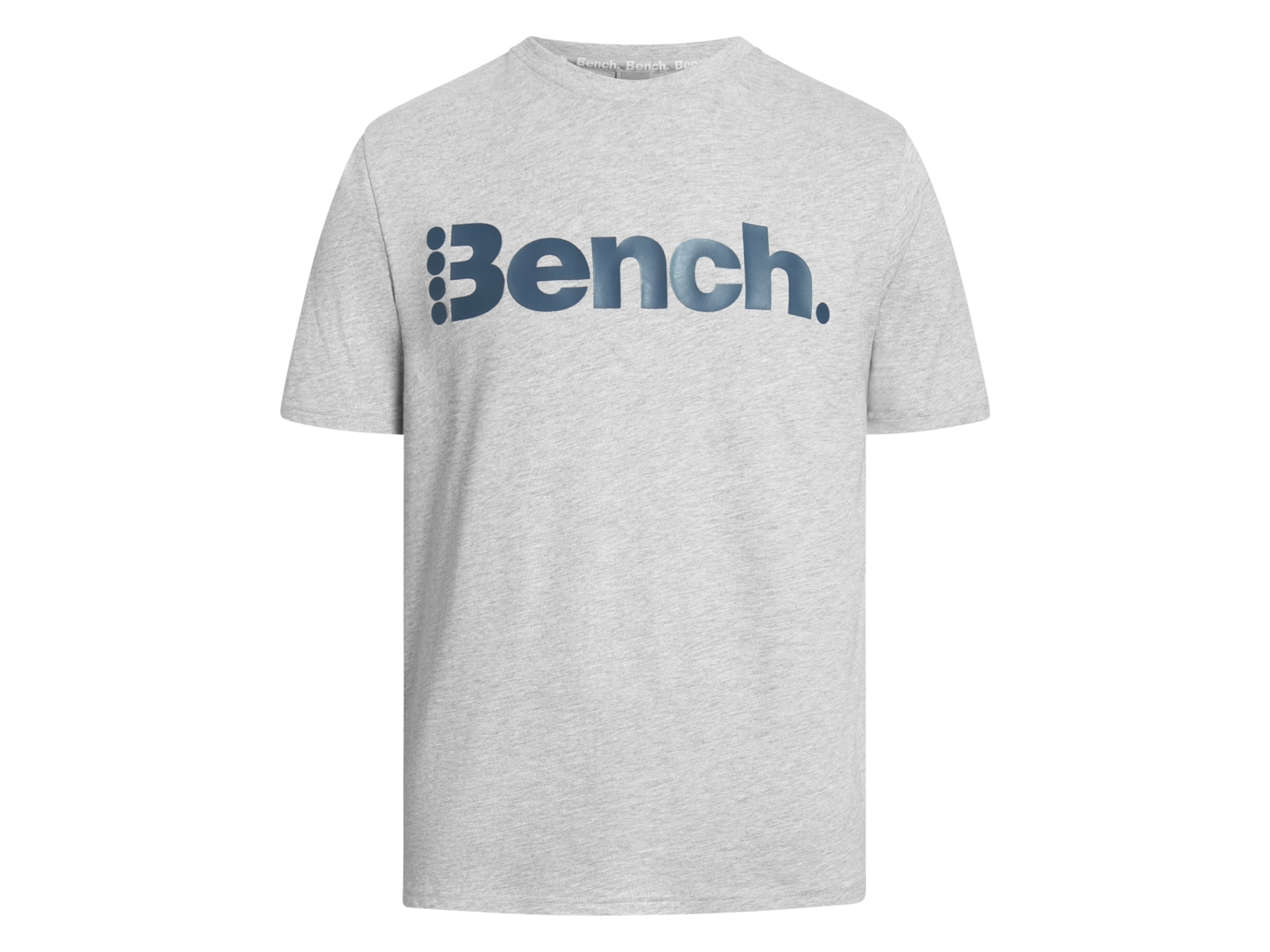 BENCH Heren T-shirt (XXL, Grijs)