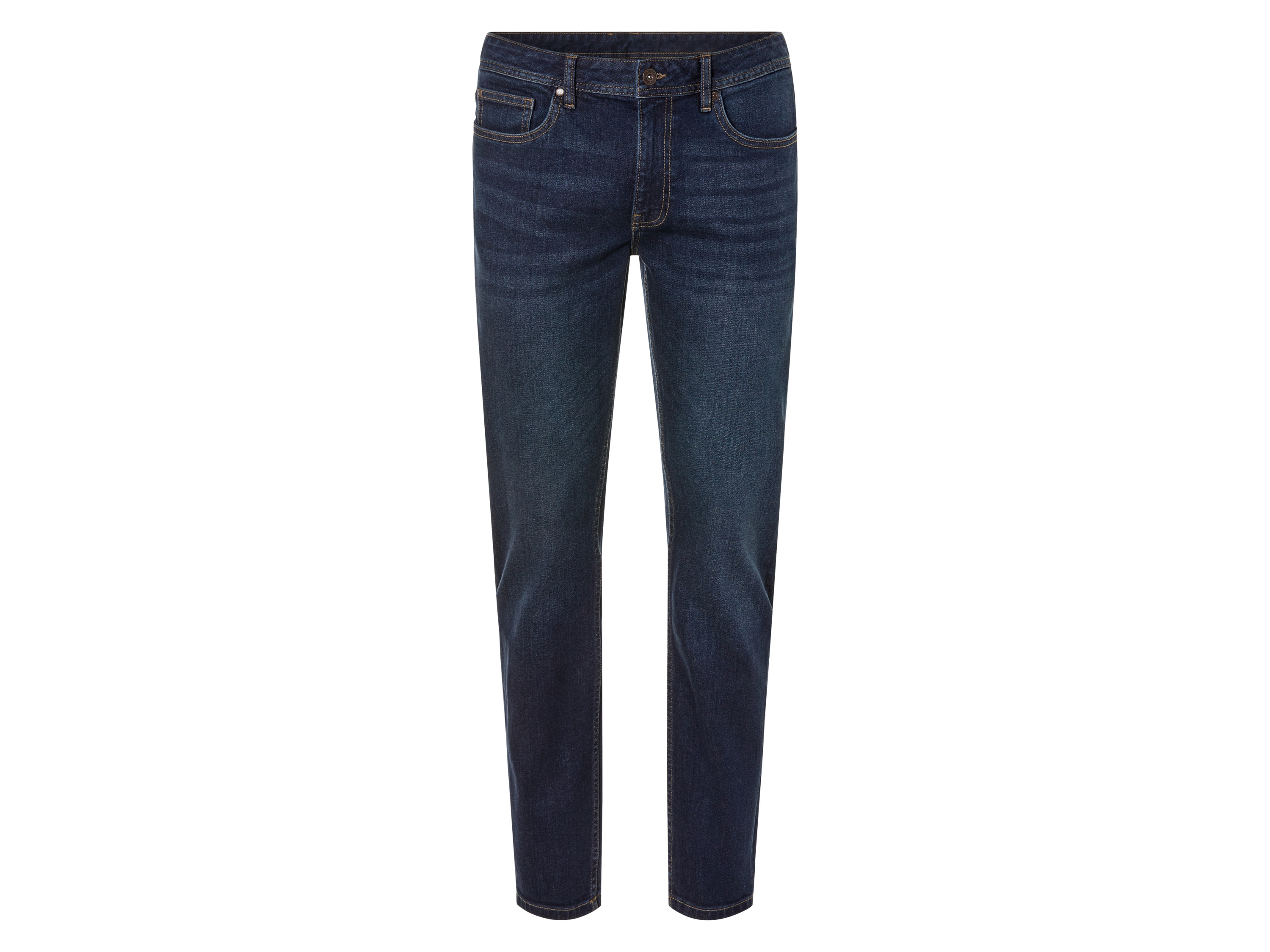 LIVERGY Herenjeans Slim Fit (54 (38/32), Donkerblauw)