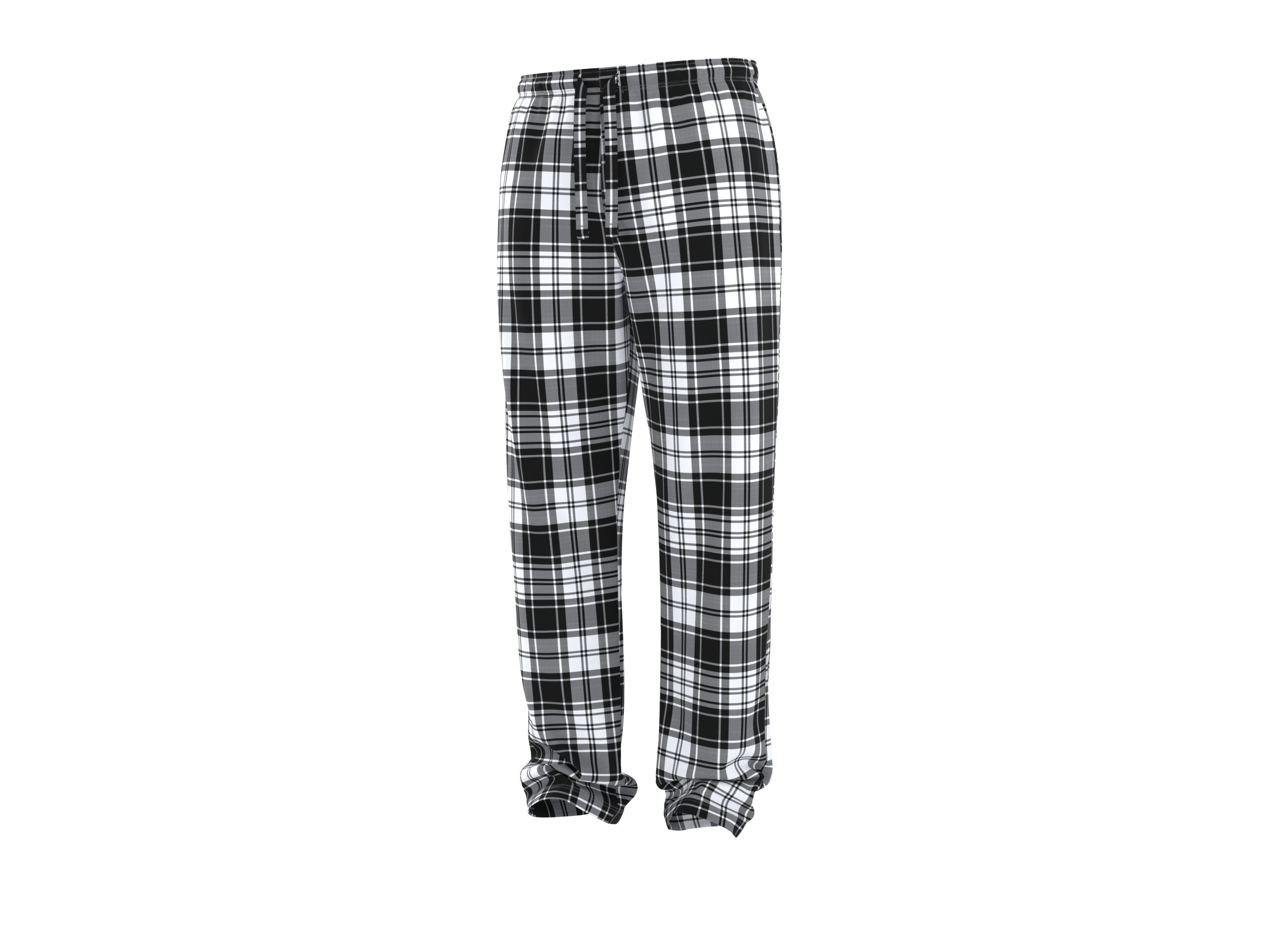 LIVERGY Heren pyjamabroek (XXL (60/62), Zwart)