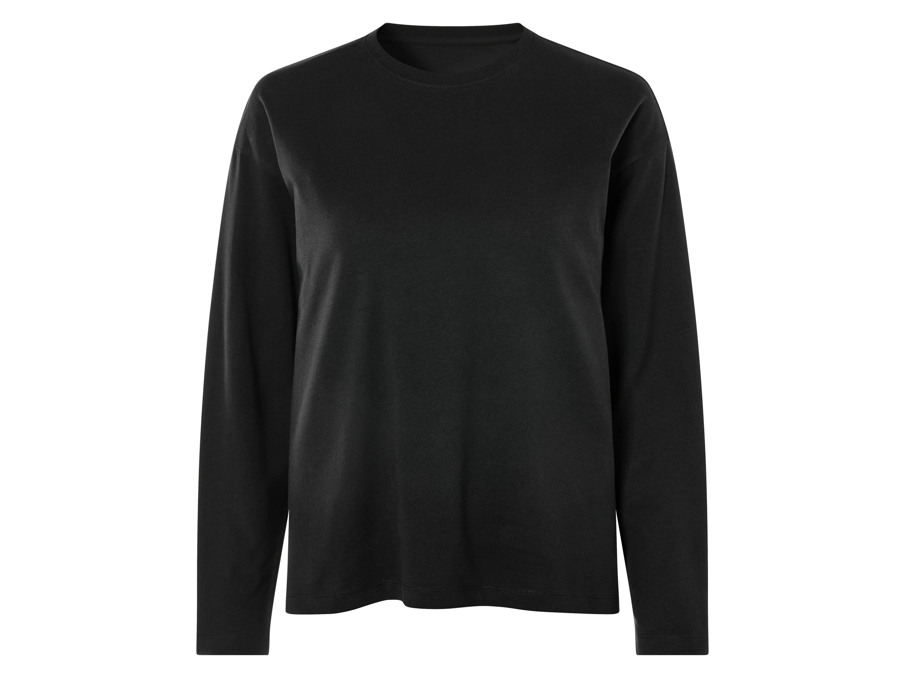 esmara Dames shirt met lange mouwen (M (40/42), Zwart)