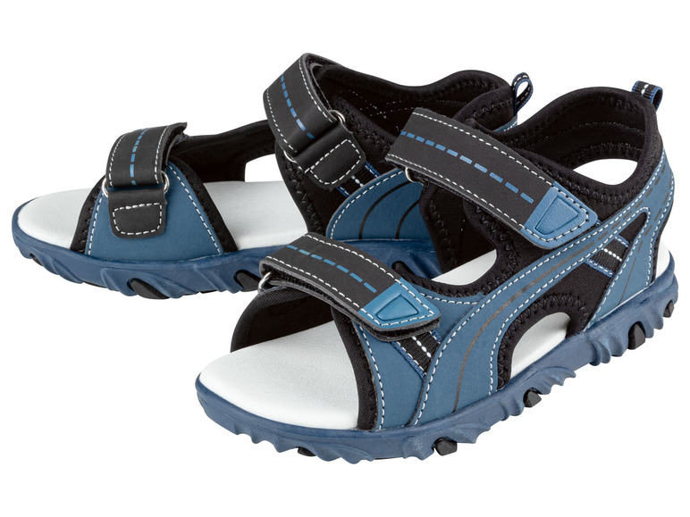 lupilu Kinder sandalen (, 27, Zwart/marineblauw)